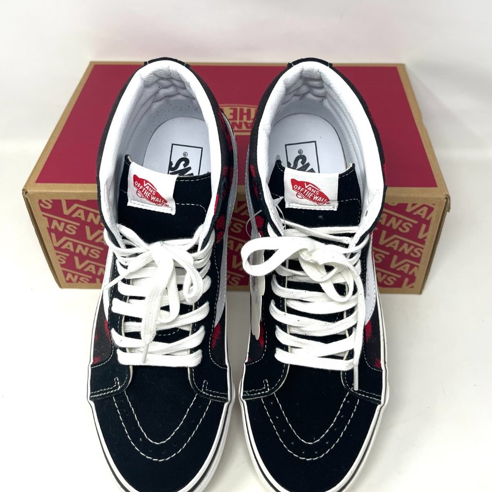 Vans Sk8 Hi 38 Dx Choes Men's Size Skate Red High Top Canvas Suede VN0A38GF45T - Picture 6 of 11